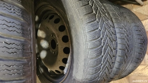 4 anvelope + 4 jante otel