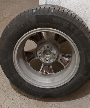 Vând Jante aliaj și anvelope Continental noi - imagine 2