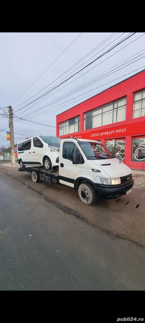 Vand Auto Platforma #Tractări Iveco daily 35c14 - imagine 3