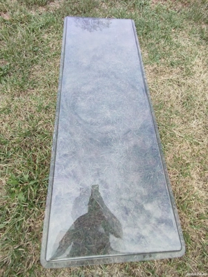 Geam frontal dublu rulota Hobby  - imagine 4