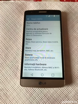 Vand tel lg G3s liber de retea semnal 4G  - imagine 4