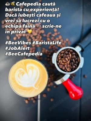 Cautam barista in Targoviste