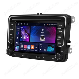 Navigatie Android 2GB RAM + 64GB VW GOLF 5 6 PASSAT B6 CC JETTA Touran Seat Leon Skoda etc - imagine 2