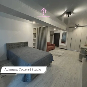 Prima inchiriere | Apartament tip studio | Decomandat | Adamant Towers
