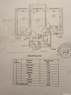 vand apartament 3 camere