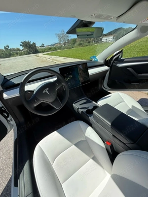 Tesla Model 3 Long Range - bateria mare, 492 cp, interior alb - imagine 6