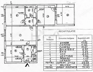 Apartament 3 camere Piața Delfinului – Bulevardul Chișinău, mobilat - imagine 11
