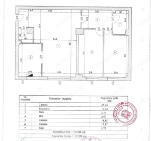 Apartament cu 3 camere, 113 mp, parter, Straulesti – stația Doi Cocoși - imagine 14