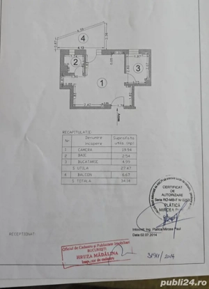 Garsoniera de vânzare 