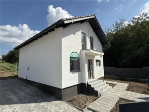 Casa noua cu 5 camere de vanzare semifinisata, teren 500 mp in Corunca - imagine 2