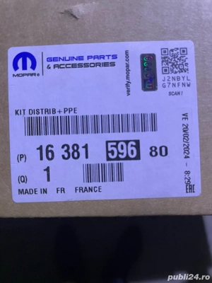 Kit distributie Peugeot 3008  1.5 diesel an 2020 - imagine 2