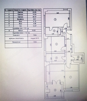 Laguna Residence, apartament 3 camere cu vedere la lacul Tei,  garaj si boxa - imagine 12