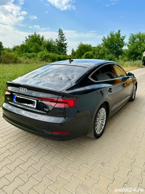 Audi A5, an 2018, motor 2.0 TDI automata, interior crem