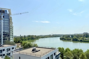 Penthouse spectaculos, zona Barbu Văcărescu, cu vedere la lacul Tei