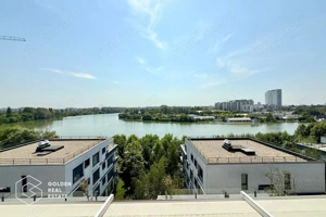 Penthouse spectaculos, zona Barbu Văcărescu, cu vedere la lacul Tei