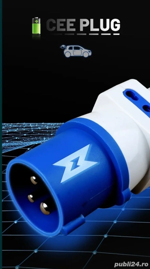 Adaptor EV portabil mașină 