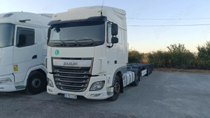 Daf 460 automat + semiremorca Schmitz container