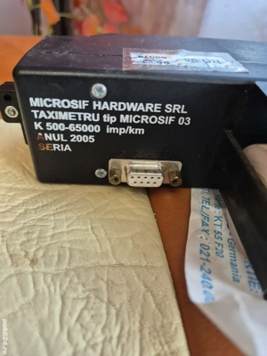 Vind aparat taxi și caseta firma taxi  - imagine 2