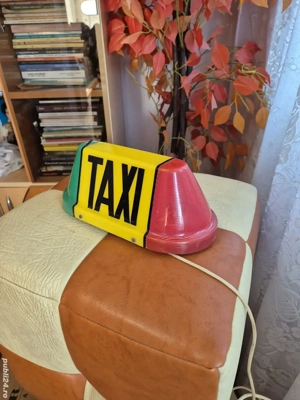 Vind aparat taxi și caseta firma taxi  - imagine 4
