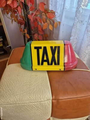 Vind aparat taxi și caseta firma taxi  - imagine 5