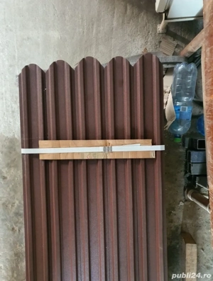 vand șipca metalica de gard orice culoare dorita de client 