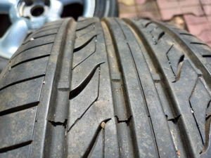 Set 4 jante cu anvelope all season LANDSAIL LS388 205/55/R16 91W M+S dot 0318 foarte putin uzate - imagine 3