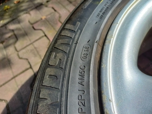 Set 4 jante cu anvelope all season LANDSAIL LS388 205/55/R16 91W M+S dot 0318 foarte putin uzate - imagine 6