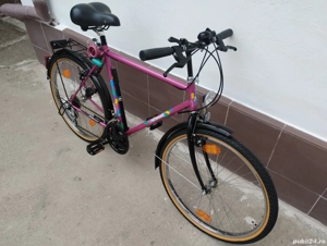 Bicicleta Motenbike Roti pe 26 inch ,18 Viteze Shimano impecabila Calitate Germană Ca Nouă  - imagine 3