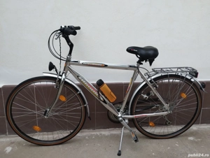 Bicicleta Din Aluminiu Roți Pe 28 Inch 21 Viteze Schimbatoare Shimano impecabila Calitate Germană ! - imagine 2