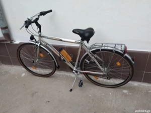 Bicicleta Din Aluminiu Roți Pe 28 Inch 21 Viteze Schimbatoare Shimano impecabila Calitate Germană ! - imagine 3