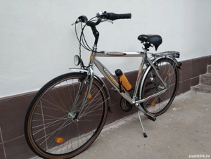 Bicicleta Din Aluminiu Roți Pe 28 Inch 21 Viteze Schimbatoare Shimano impecabila Calitate Germană ! - imagine 5