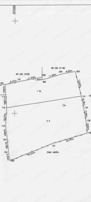 Teren intravilan de vânzare în Uzunu