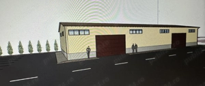 Hală industrială de închiriat-581mp utili-Depozitare Productie, etc