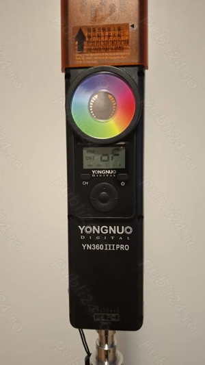 Lampa 420 LED , Yongnuo YN360 III PRO - imagine 4
