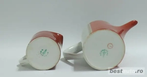  serviciu cafea portelan maghiar retro 