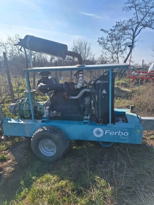 Motopompa irigat de putere