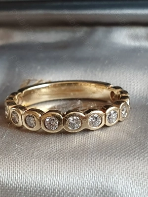 Verigheta Memory inel Eternity diamante naturale 0,65ct