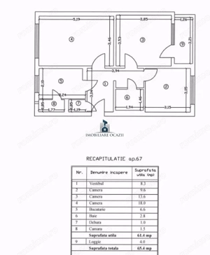Vanzare Apartament 3 Camere Decomandat Berceni-Izvorul Muresului