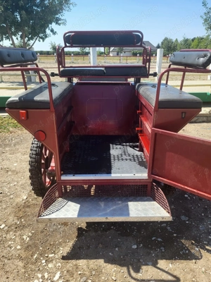 Atelaj Docar Maraton Trasura pentru 1 sau 2 cai - imagine 5