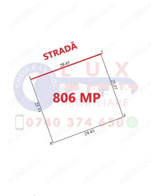 ID 7835 DE VÂNZARE - Teren intravilan Sat CATALOI - imagine 2