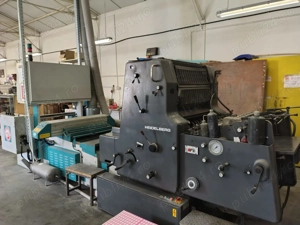 Utilaj de tiparit Heidelberg si polimerizator GST