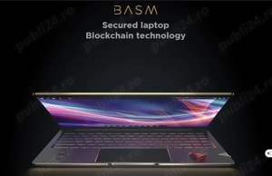 Laptop criptat securizat cu tehnologie blockchain
