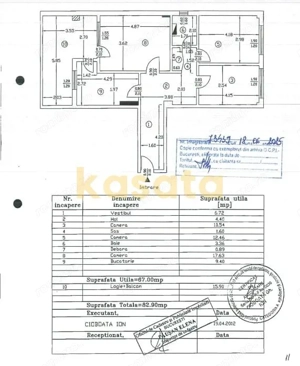 3 Camere | Dorobanți | Vedere Spate | AC | Mobilat | - imagine 19