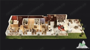 Apartament de vanzare in Pipera – 5 camere cu gradina de  114 mp - imagine 14