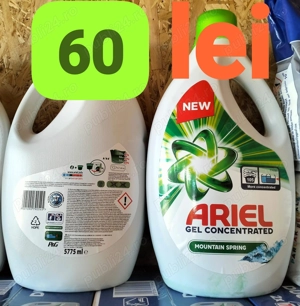 Detergent lichid și praf și balsamuri 