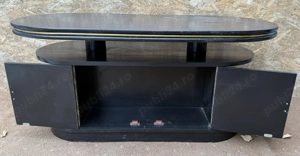 Comoda Vintage Stil Artdeco; Masa din lemn cu blat 119x59 cm - imagine 2