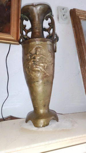 Amfora antica bronz masiv 50 cm