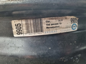 2 Jante mercedes audi vw 5x112 R16 - imagine 4