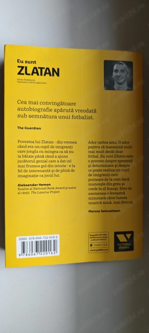 Eu sunt Zlatan Carte - Autobiografie - imagine 2