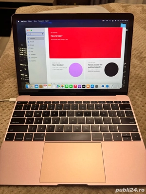 MacBook Retina 12 Rose - imagine 4
